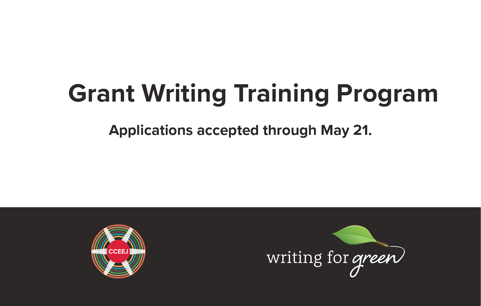 CCEEJ Grant Writing Training Program